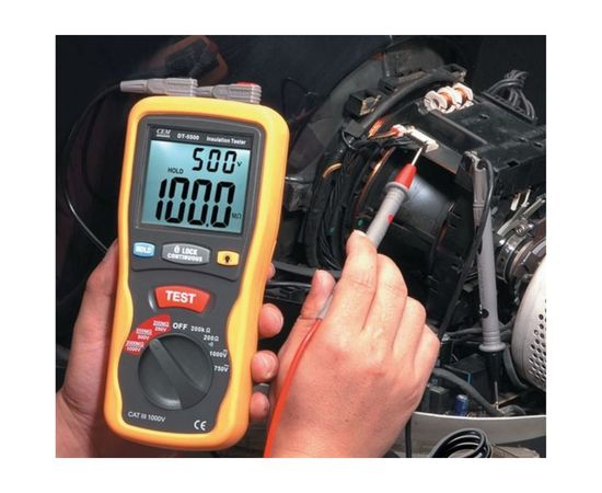 Цифровой тестер изоляции СЕМ DT-5500 480472 – изображение 3