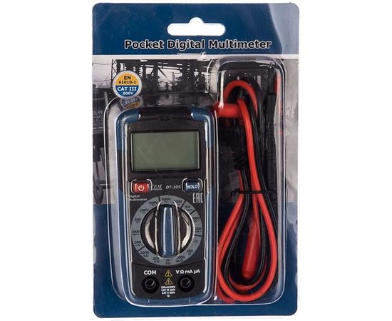 Карманный цифровой мультиметр СЕМ DT-105 480151 – изображение 4