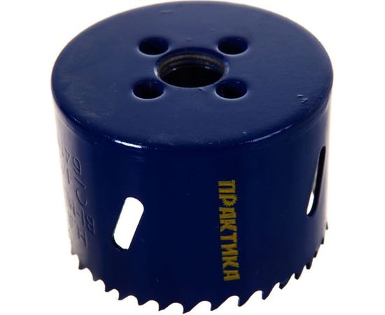 Коронка биметаллическая (64 мм) ПРАКТИКА 036-018 – изображение 3