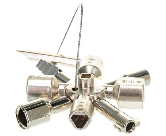 Универсальный ключ для электрошкафов КОБАЛЬТ 10 профилей 792-926 – изображение 5