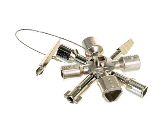 Универсальный ключ для электрошкафов КОБАЛЬТ 10 профилей 792-926 – изображение 6