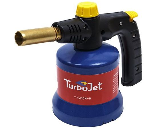 Металлическая горелка с пьезоподжигом Turbojet TJ400M-B 