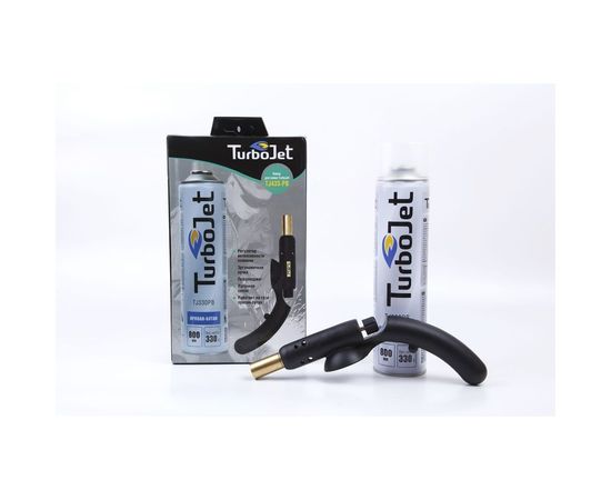 Газовая горелка с баллоном Turbojet TJ400 с пьезоподжигом и регулятором уровня пламени TJ330PB TJ433-PB 