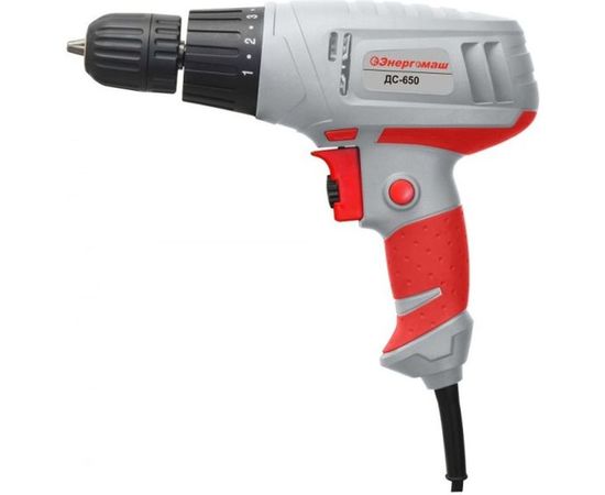 Безударная электрическая дрель-шуруповерт Энергомаш 650Вт ДС-650 