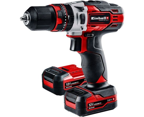 Аккумуляторная ударная дрель-шуруповерт Einhell TE-CD 12/1 4513890 