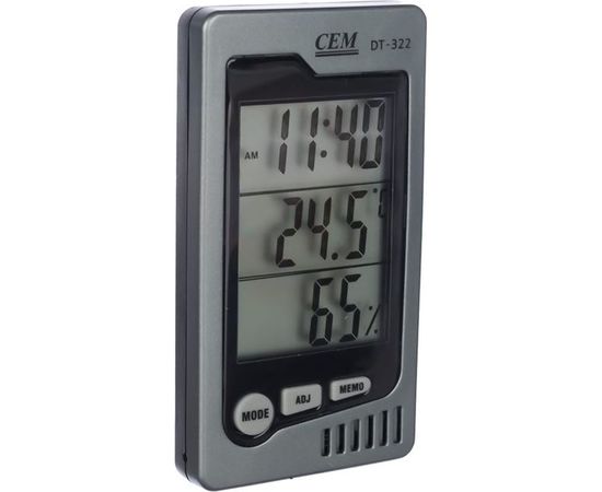 Термо-гигрометр СЕМ DT-322 481707 