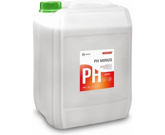 Средство Grass CRYSPOOL pH minus для регулирования pH воды канистра 35кг 150010 