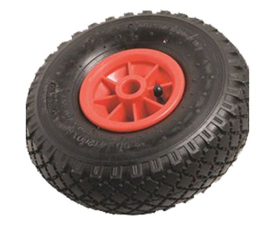 Пневматическое колесо PR 1805-2 пластиковый обод с втулкой (260 мм; 120 кг) А5 1000368 