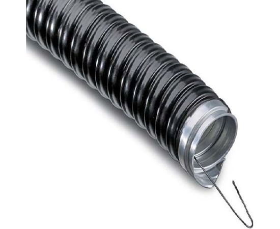 Металлорукав в ПВХ изоляции REXANT МРПИнг-20 50 м с зондом 28-0120-50 