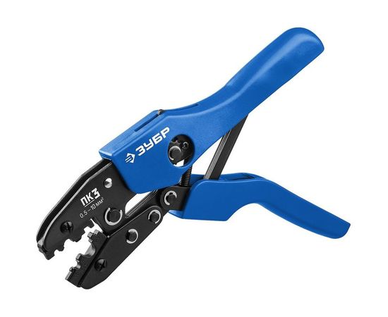 Пресс-клещи для медных наконечников ЗУБР Профессионал ПК-3 0.5 -10 мм.кв 45456-3 