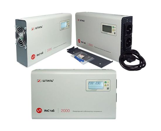 Однофазный инверторный стабилизатор, 230 В, 2000 ВА Штиль ИнСтаб IS2000 