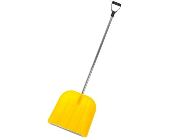 Пластмассовая лопата с алюминиевой планкой, алюминиевым черенком и V-образной ручкой Gigant GSSL-3 (Россия) 