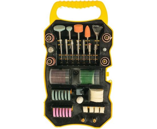 Набор мини-насадок в пластиковом кейсе (82 предмета) для гравировальных машин Stayer 29901-H82 