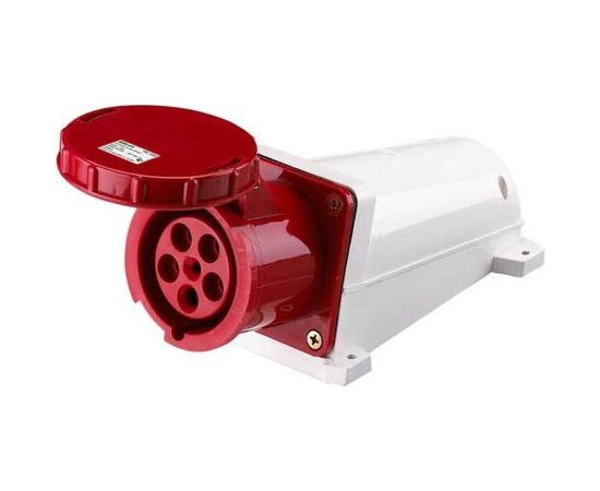 Стационарная розетка 135 TDM 3Р+РЕ+N 63А 380В IP54 SQ0602-0008 