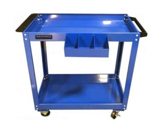 Инструментальная 2-х полочная тележка с держателем отверток ROCKFORCE RF-1141342 