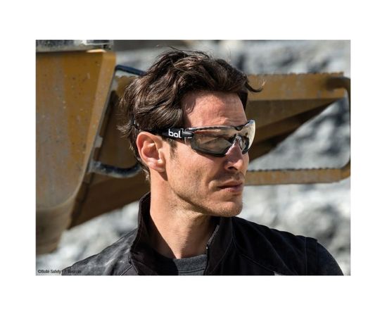 Открытые очки Bolle COBRA, clear ремешок + обтюратор PLATINUM COBFSPSI – изображение 2