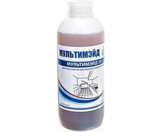 Щелочной удалитель жира, копоти, сажи Мультимэйд 55, 1л, концентрат 02949 – изображение 2