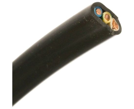 Кабель ЭлПроКабель твердый плоский негорючий ВВГп-нг 3x2,5 ГОСТ 10м 4630017849291 – изображение 2