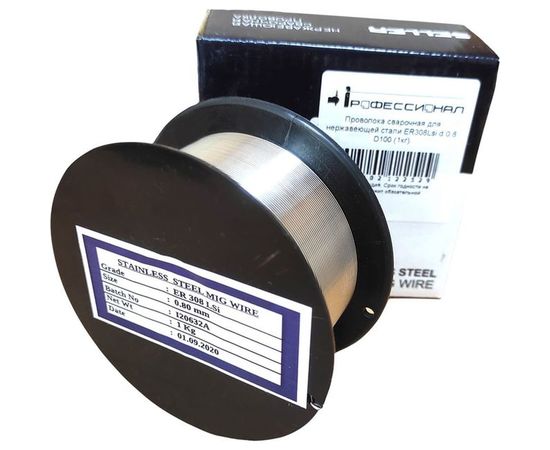 Проволока для нержавеющей стали ER308Lsi (0.8 мм; D100; 1 кг) Профессионал 104351 – изображение 2