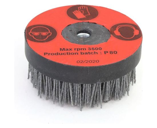 Щетка чашечная (120 мм; M14; P80; полимерный ворс)ОСБОРН 3-109 TAZ120M14H30P80 – изображение 4