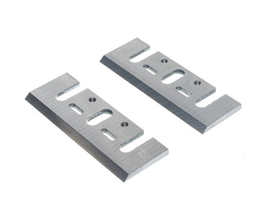 Нож для рубанка (2 шт; 82x29x3 мм; HSS) для Makita 1923H, 1902, KP0810 ПРАКТИКА 773-781 – изображение 2