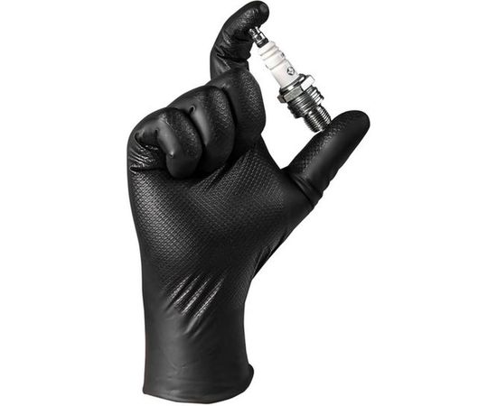 Нескользящие одноразовые перчатки Jeta Safety JSN NATRIX JSN 50 NATRIX BL 09 – изображение 4