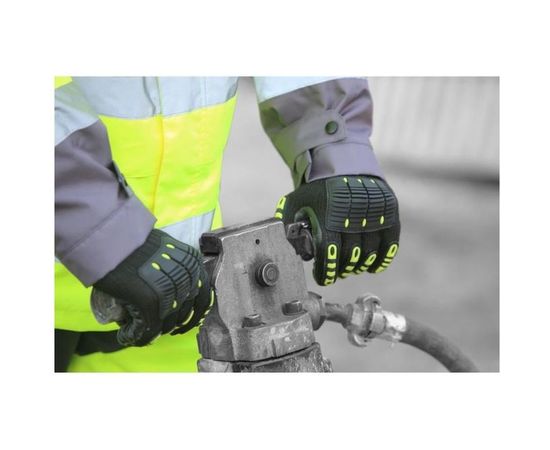 Антивибрационные перчатки Delta Plus VV904 NYSOS р.11 VV904JA11 – изображение 2