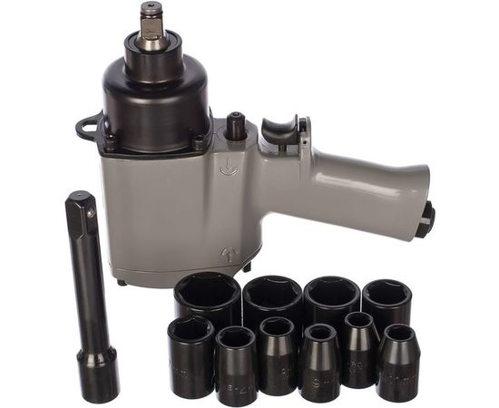 Ударный пневмогайковерт FUBAG IW720 + набор головок 100193 – изображение 4