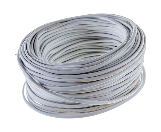 Провод ЭлПроКабель гибкий плоский ШВВП 2х0,75 50м ГОСТ 4630017847532 – изображение 5