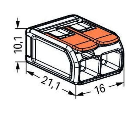 Клеммы WAGO 50шт 221-612 – изображение 3