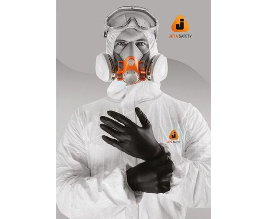 Нескользящие одноразовые перчатки Jeta Safety JSN NATRIX JSN 50 NATRIX BL 09 – изображение 7