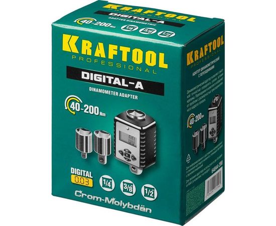 Динамометрический адаптер с переходниками KRAFTOOL Grand 1/2 64044-200 – изображение 3