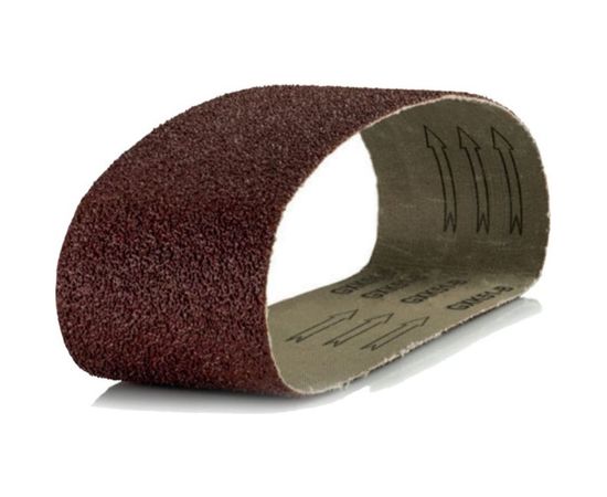 Лента шлифовальная Rodex (№80; 75x533 мм; 10 штук) Bull RBS080 