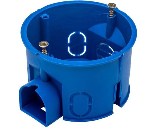 Подрозетник GUSI ELECTRIC с кабель-каналом для сплошных стен 68х45, IP30, евро С3М3 