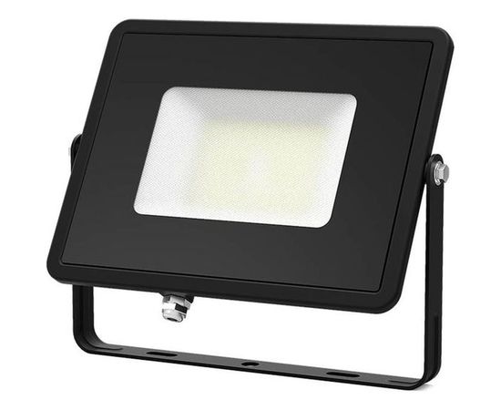 Светодиодный прожектор Gauss Qplus 50W 5000lm IP65 3000К черный 1/10 613511150 