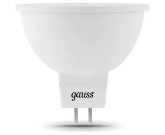Лампа GAUSS MR16 12V 5W 530lm 6500K GU5.3 LED 1/10/100 201505305 