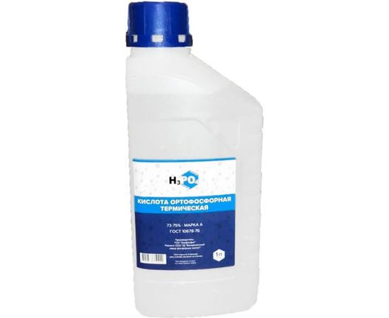Кислота ортофосфорная 1 л. 72-75% класс А Connector KIPA-75-1000 