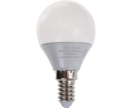 Лампа LED Globe 6W E14 3000K Gauss Elementary 53116 