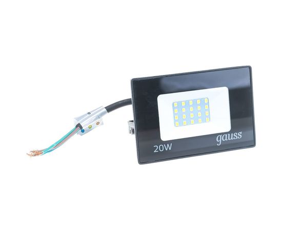 Светодиодный прожектор Gauss Elementary 100W 6600lm IP65 6500К черный ПРОМО 613100100P 