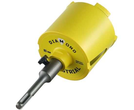 Коронка алмазная по бетону 80 мм SDS+ Diamond Industrial DIDCC80 