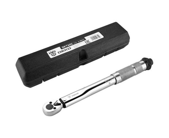 Динамометрический ключ DEKO DKTW01 1/4, 5-25 Нм 065-0341 
