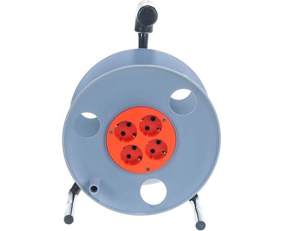 Катушка без провода GLANZEN 4 гнезда, с заземлением Ф270мм EL-00-270Z00-00006425 