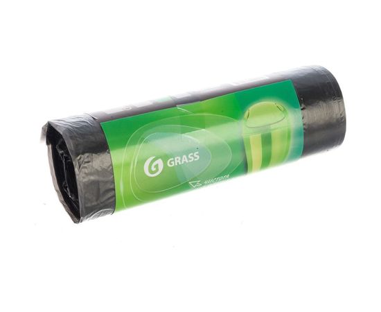 Мешок для мусора в рулоне (30 шт; 60 л; 65х55 мм; 8 мкм; ПНД) Grass PP-0021 