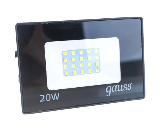 Светодиодный прожектор Gauss Elementary 100W 6600lm IP65 6500К черный ПРОМО 613100100P – изображение 2