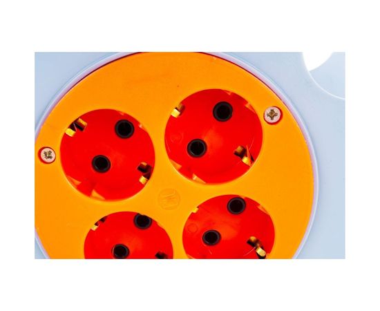 Катушка без провода GLANZEN 4 гнезда, с заземлением Ф270мм EL-00-270Z00-00006425 – изображение 2