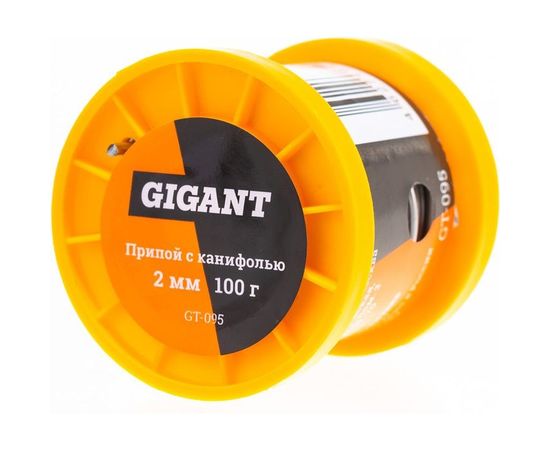 Припой Sn60 Pb40, трубка 2 мм, 100 г Gigant GT-095 – изображение 5