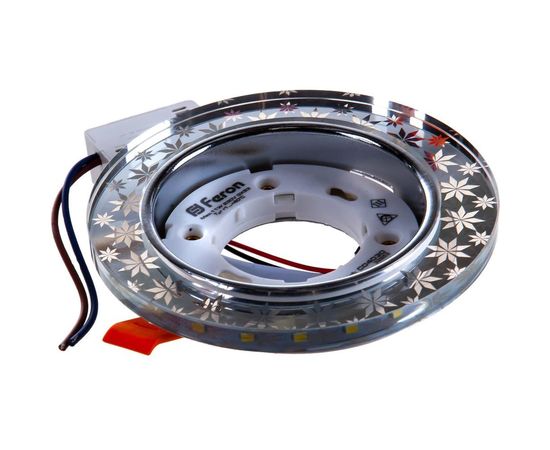 Светильник с подсветкой FERON 20LED 2835 4000K, 15W GX53, без лампы, прозрачный, хром, CD4030 32653 – изображение 3