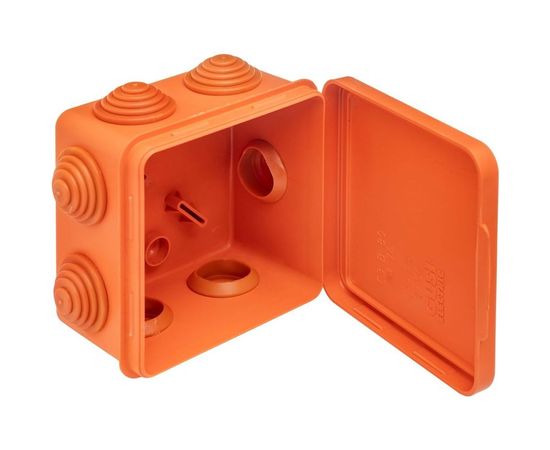 Распределительная коробка GUSI ELECTRIC 80х80х55, 7 муфт, IP54, ОП, негорючая Евро С3В87 Нг – изображение 2