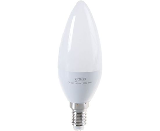 Лампа Gauss LED Свеча-dim E14 7W 590lm 4100К 103101207-D – изображение 2