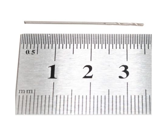 Сверло по металлу Премиум (2 шт; 1 мм; HSS) Biber 73510 тов-161129 – изображение 2